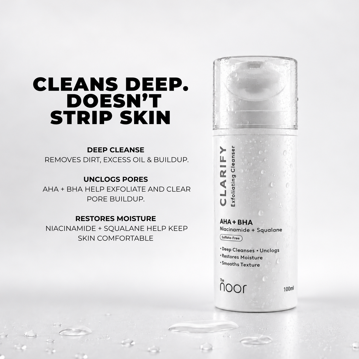CLARIFY | Sulfate Free Exfoliating Cleanser