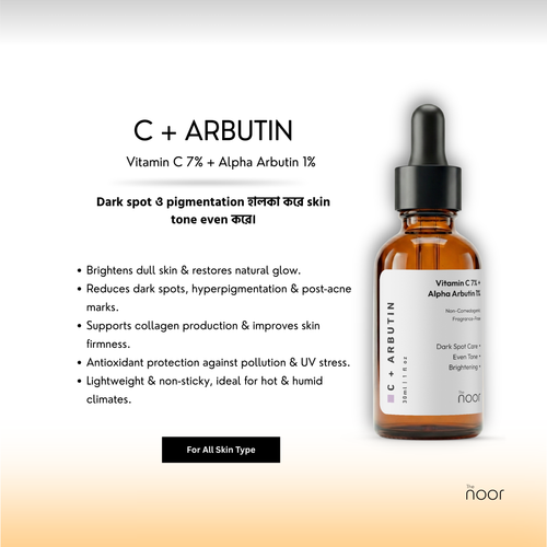 Combo: Vitamin C + Alpha Arbutin(Serum) and Divine Youth Overnight Vita Reset(Face Butter)