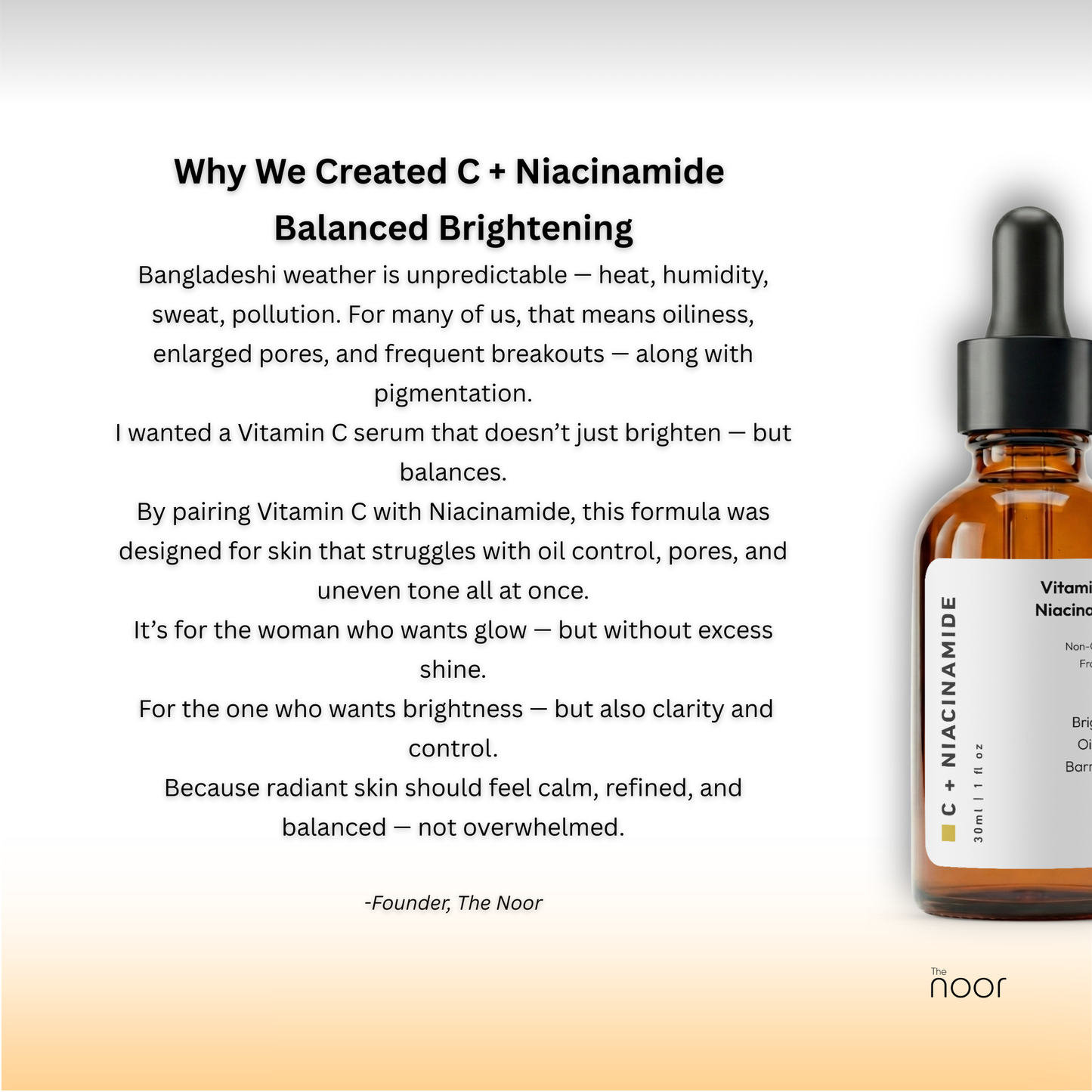 Vitamin C 7% + Niacinamide 5% Barrier Support Serum(30ml)
