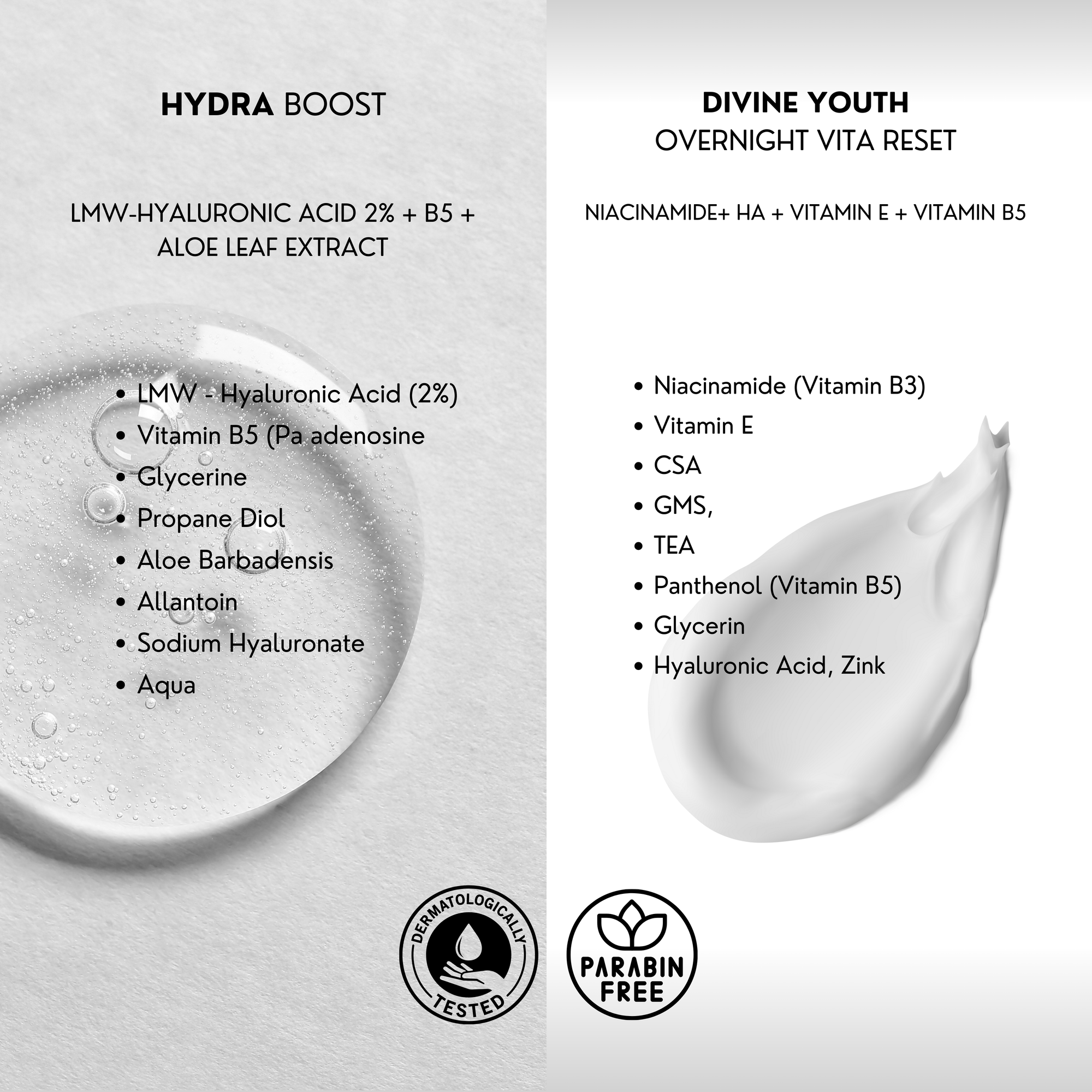 HYDRA RADIANCE DUO | Hydra Boost + Divine Youth-Overnight Vita Reset