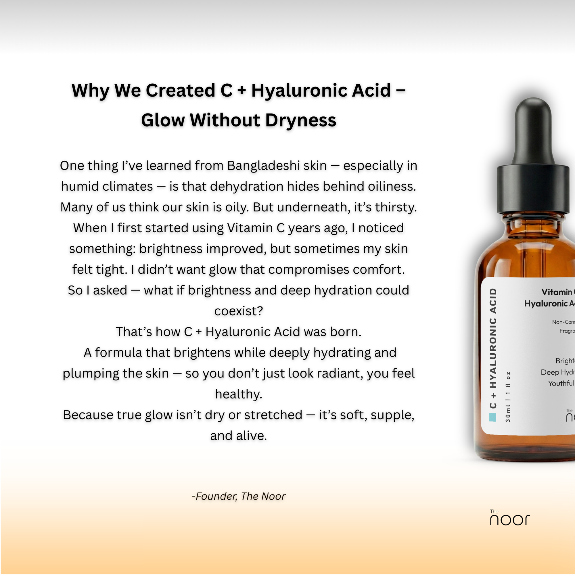 Vitamin C 7% + Hyaluronic Acid 2% Deep Glow Serum (30ml)