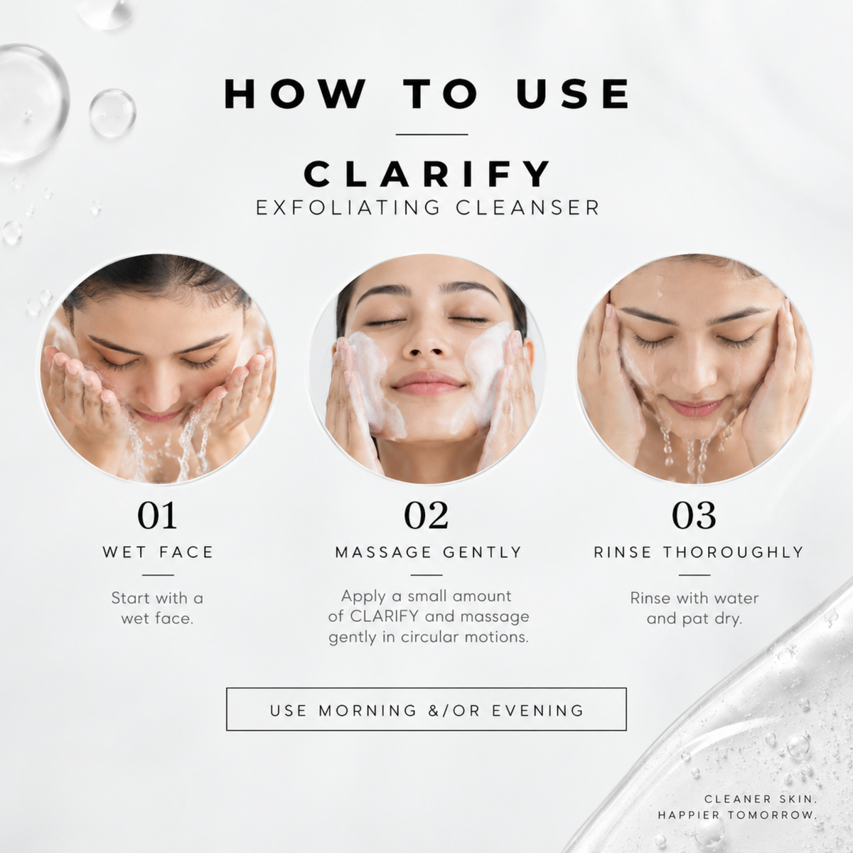 CLARIFY | Sulfate Free Exfoliating Cleanser