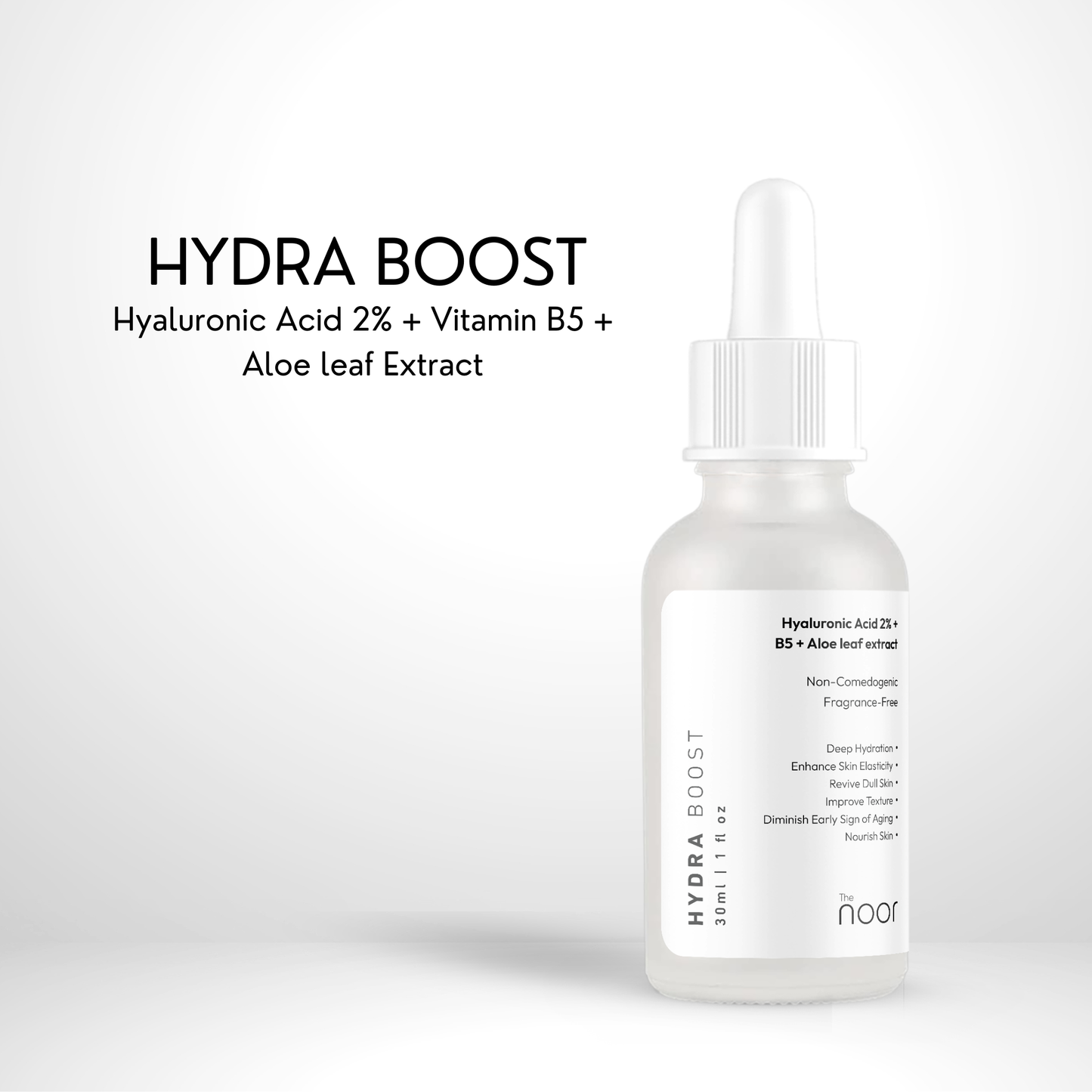 Hydra Boost |  Hyaluronic Acid 2% + Vitamin B5 + Aloe leaf extract| 30ml
