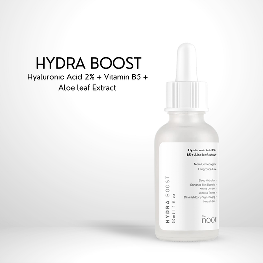 Hydra Boost |  Hyaluronic Acid 2% + Vitamin B5 + Aloe leaf extract| 30ml