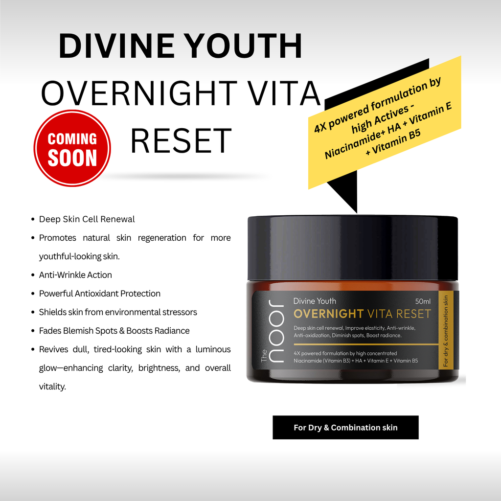 [COMING SOON] Divine Youth | Overnight Vita Reset | high concentrated Niacinamide(Vitamin B3)+ HA + Vitamin E + Vitamin B5