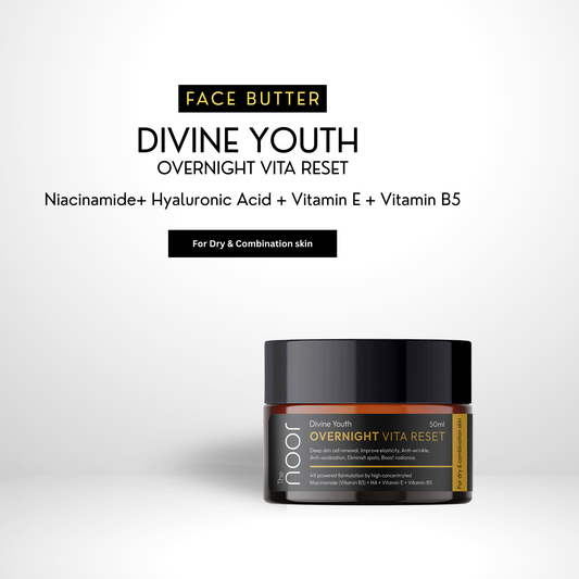 Face Butter - Divine Youth | Overnight Vita Reset | Niacinamide + Hyaluronic Acid + Vitamin E + Vitamin B5