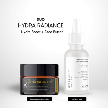 HYDRA RADIANCE DUO | Hydra Boost + Divine Youth-Overnight Vita Reset